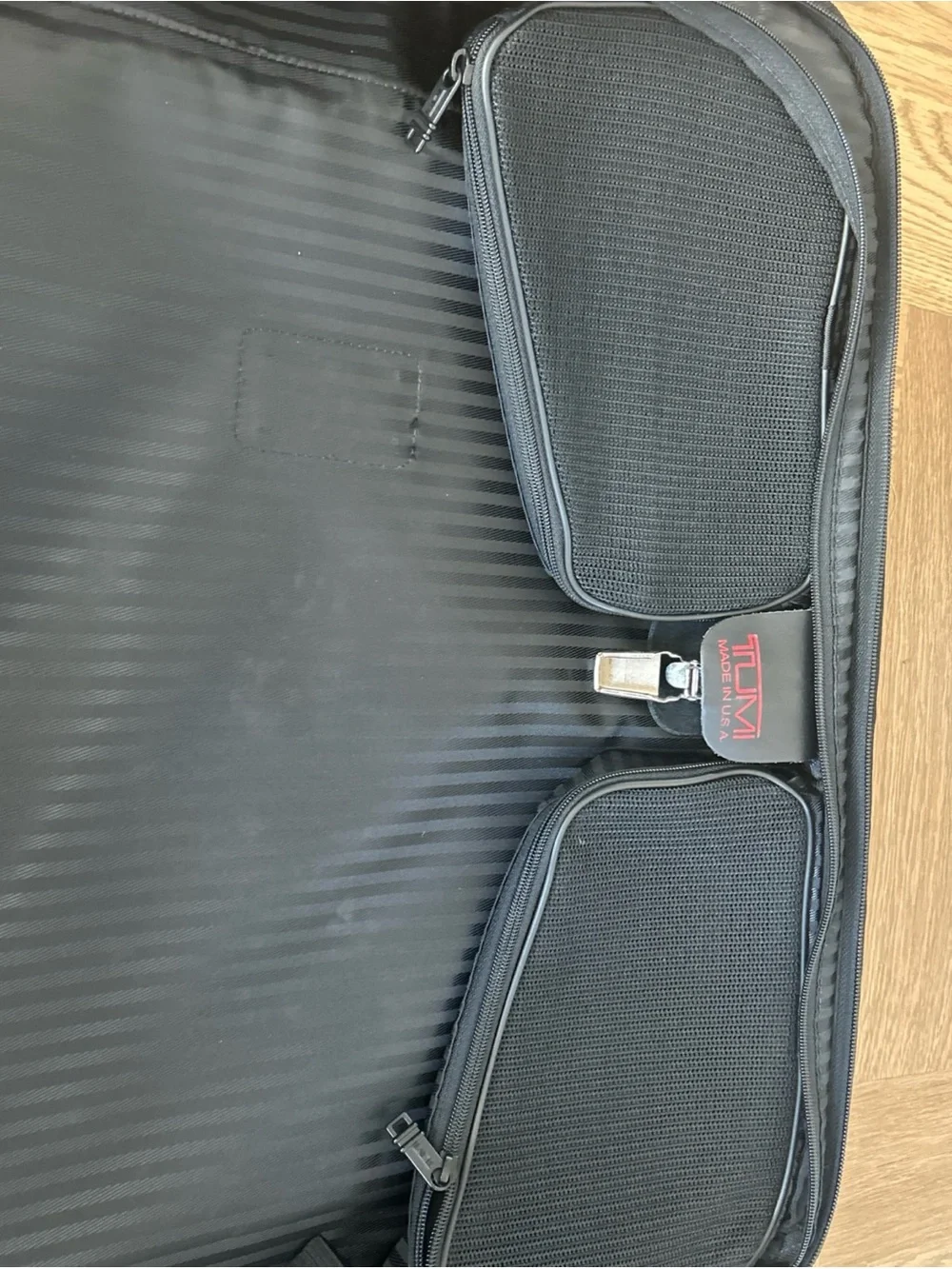 Tumi Alpha Extended Trip 2 Wheeled Garment Bag/Suitcase Ballistic Black